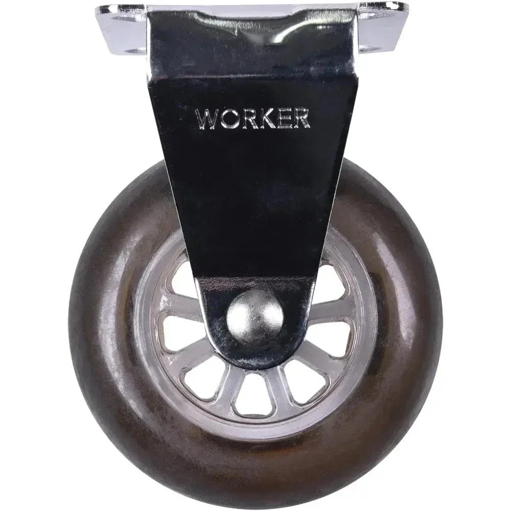 Rodízio fixo gel 75MM Worker — fotografia 6