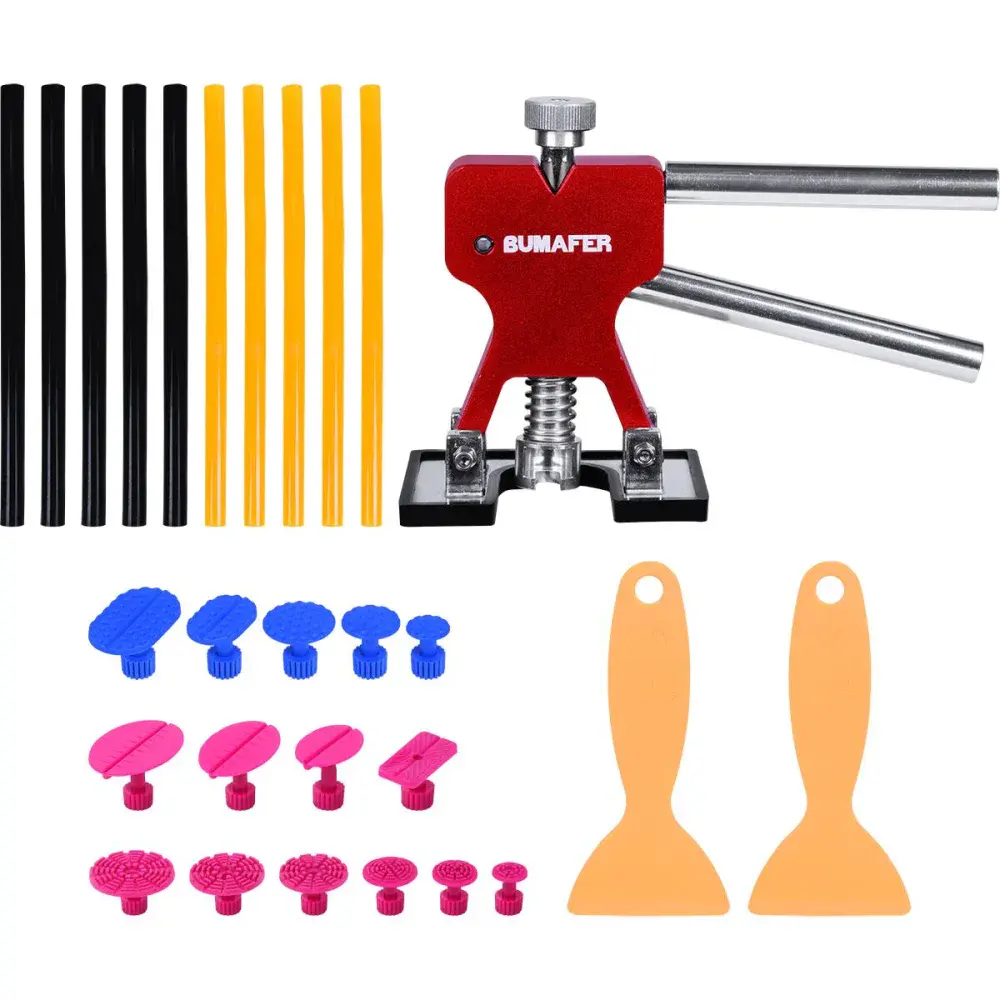 Kit martelinho de ouro com alicate repuxador 28 peç Bumafer