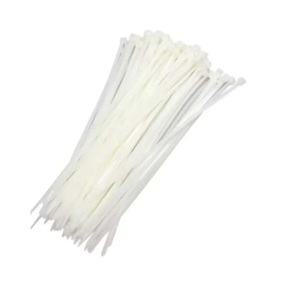 Abraçadeira de nylon 7,2X500MM branca 50 peç Worker — fotografia de referência