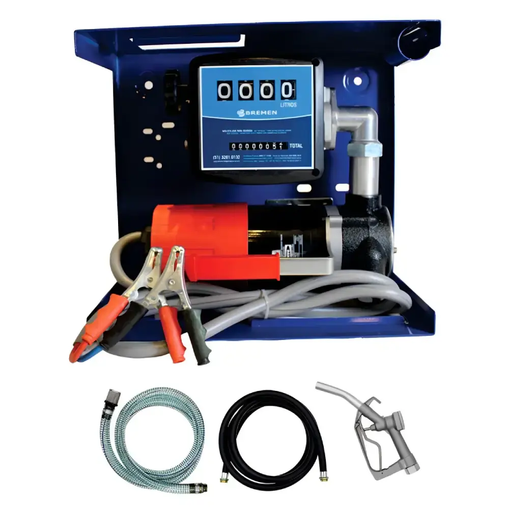 Kit abastecimento de óleo diesel 12V 80 l/min 4489 Bremen — fotografia de referência