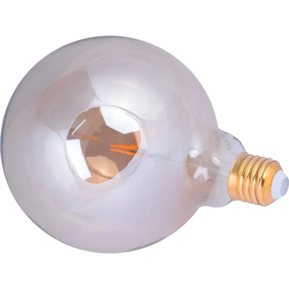 Lâmpada led filamento vintage globo G125 bivolt Liege — fotografia 8