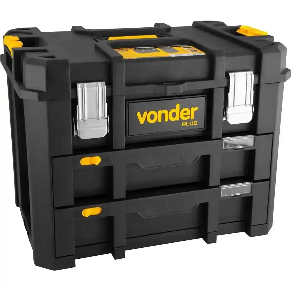 Kit caixas ferramentas CPV 900 e CRV 900 com organizador OPV 900 plus Vonder — fotografia 4