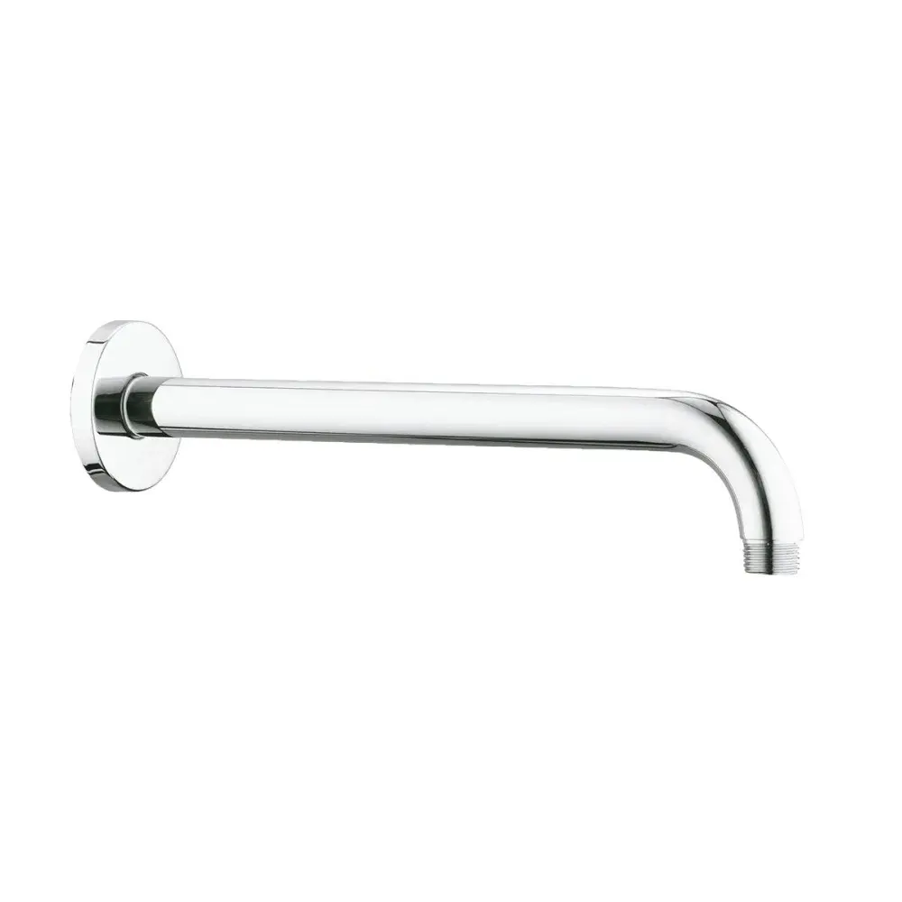 Tubo para chuveiro de parede cromado 286MM Grohe — fotografia de referência