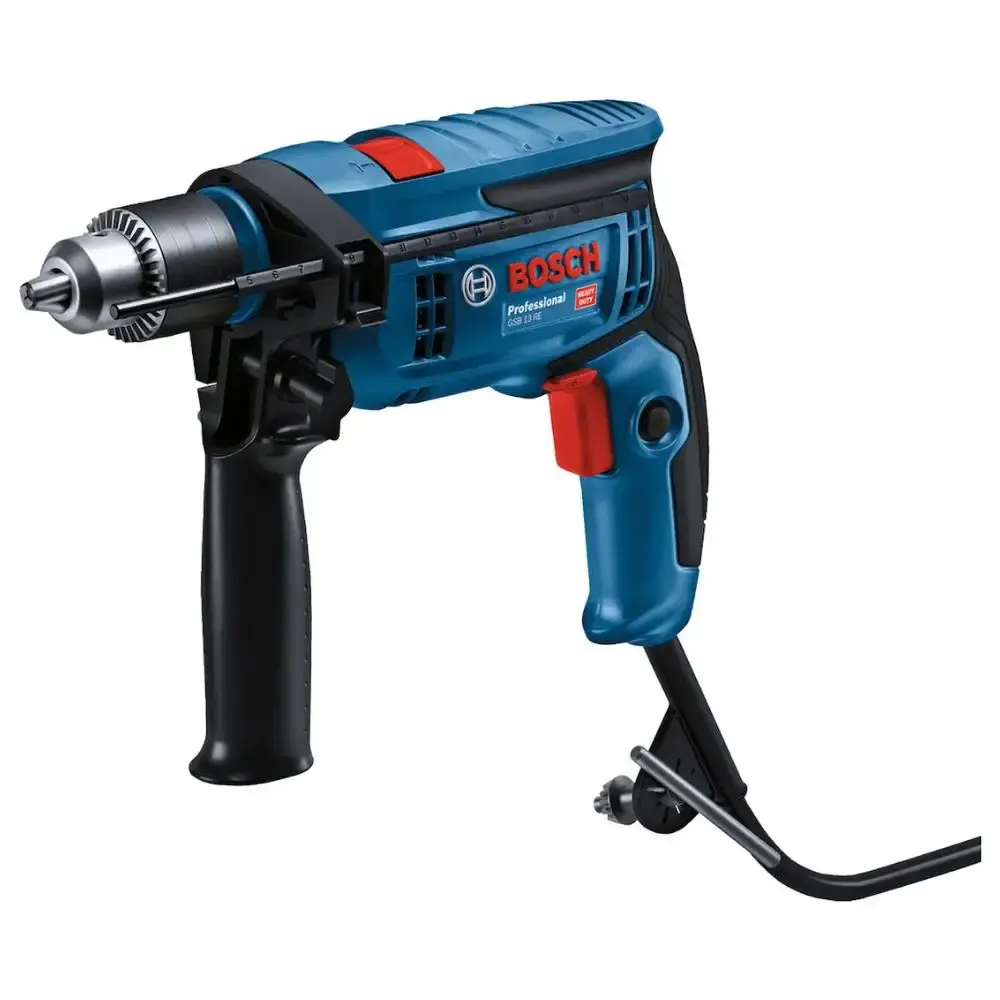 Furadeira de impacto 1/2 POL 750W com maleta kit 5 brocas e estojo 15 peças Bosch 110 V — fotografia 11