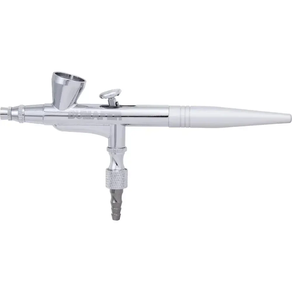 Pistola aerografo com mini compressor 10 peç Bumafer — fotografia 10
