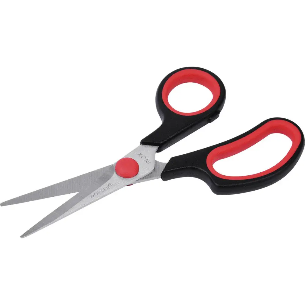 Tesoura multiuso em aço inoxidável 5.1/2” 14CM Worker — fotografia de referência