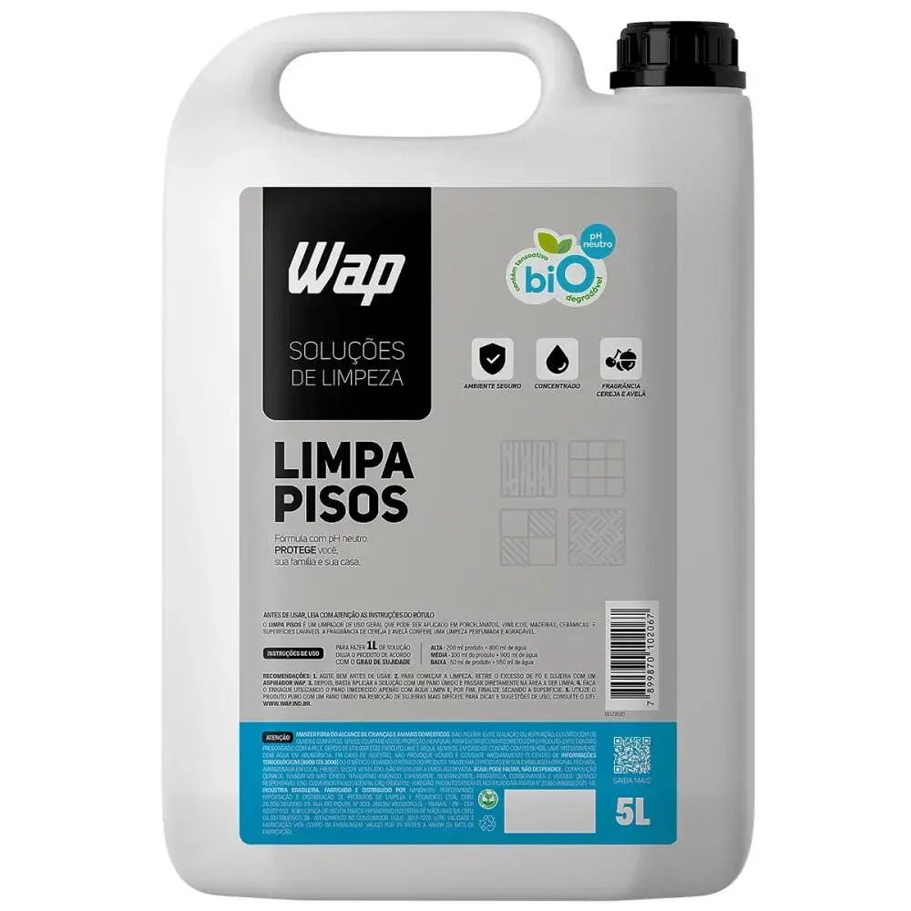 Limpa pisos e superfícies limpa pisos 5 litros Wap — fotografia de referência