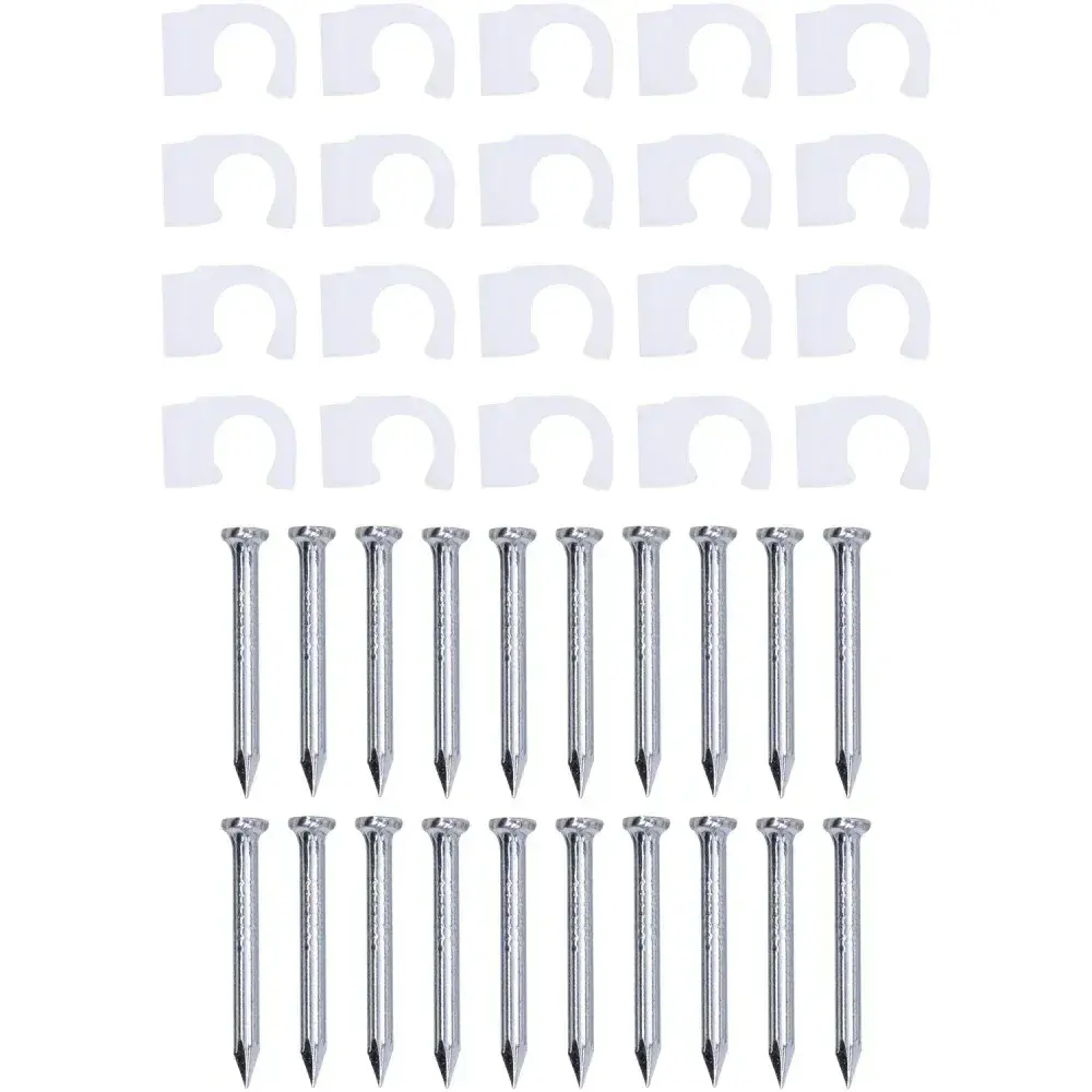 Abraçadeira para cabo coaxial 6MM 20 peç Worker — fotografia 4