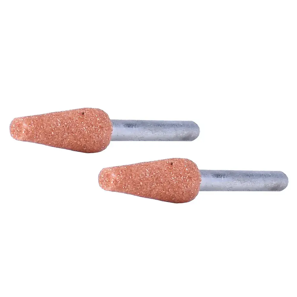 Ponta cônica de óxido de alumínio 1/4 953 Dremel - 2 peç — fotografia 4
