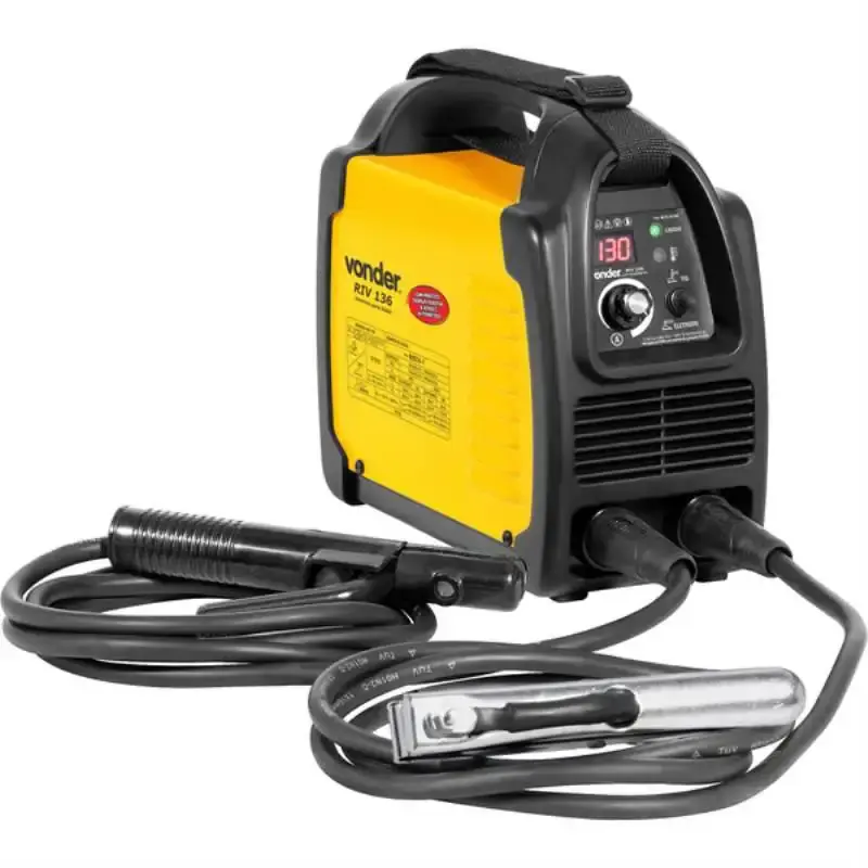 Solda TIG e Inversora RIV 136 BIVOLT c/ Display Digital VONDER — fotografia de referência