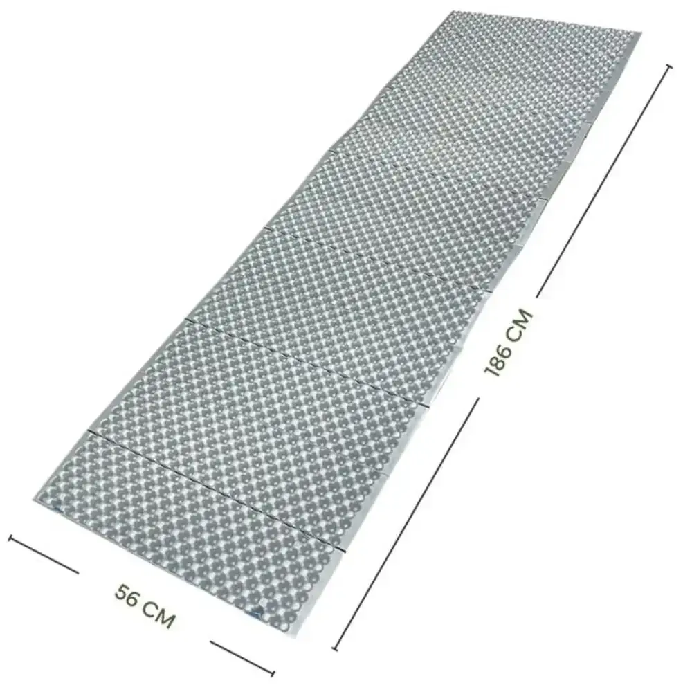 Esteira de Acampamento Dobrável Isolante Térmico 185x56x2 cm ZELT — fotografia 5