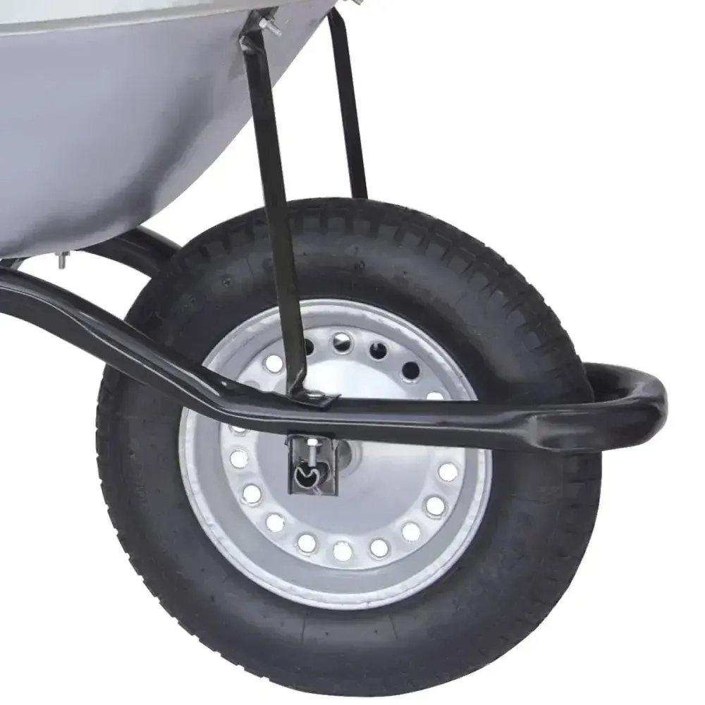 Carrinho de mão bravo galvanizado master 45L Maestro — fotografia 6