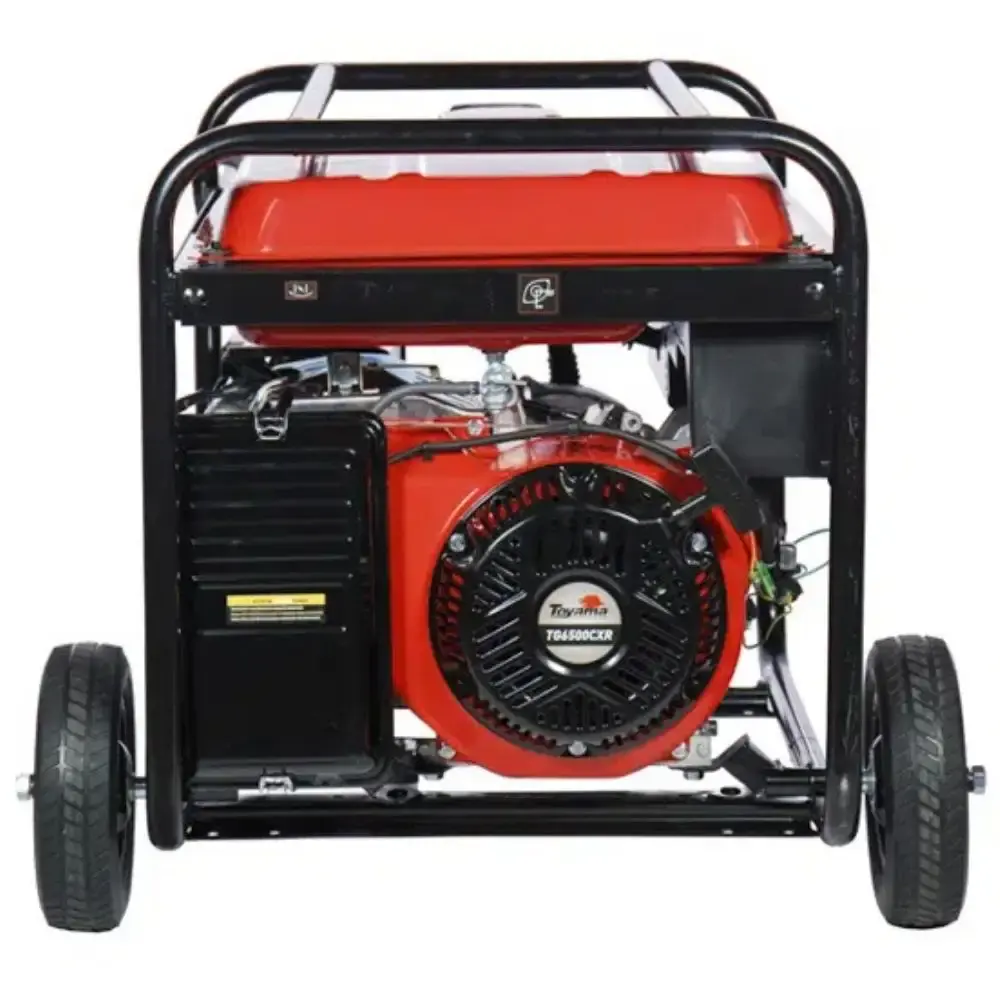 Gerador de energia a gasolina 6 KVA com AVR bivolt TG6500CXR Toyama — fotografia 4