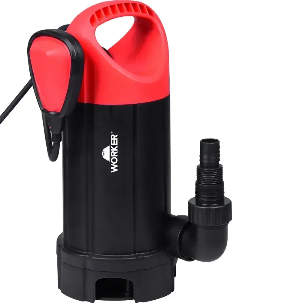 Bomba submersível 1HP 750W água limpa ou suja Worker — fotografia de referência
