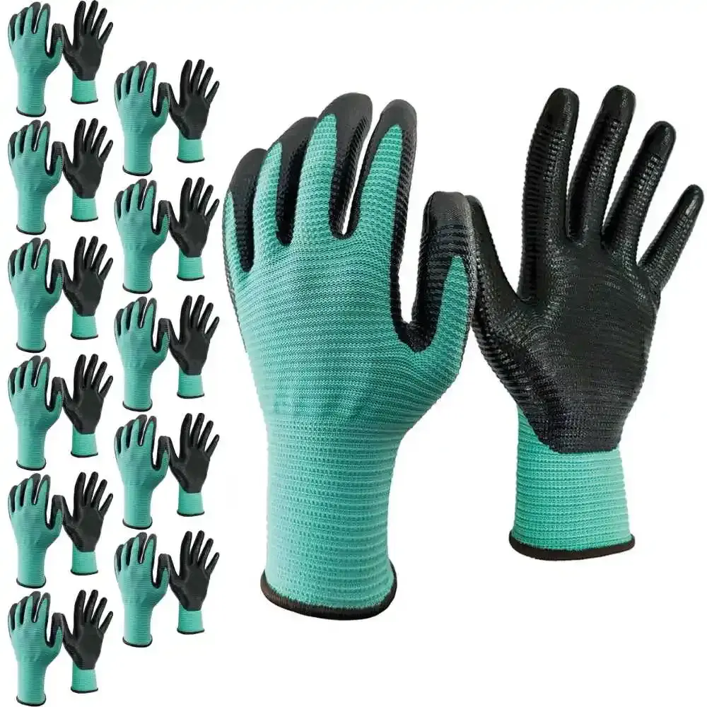 Luva de segurança CG supertact wave com 12 pares Carbografite — fotografia de referência