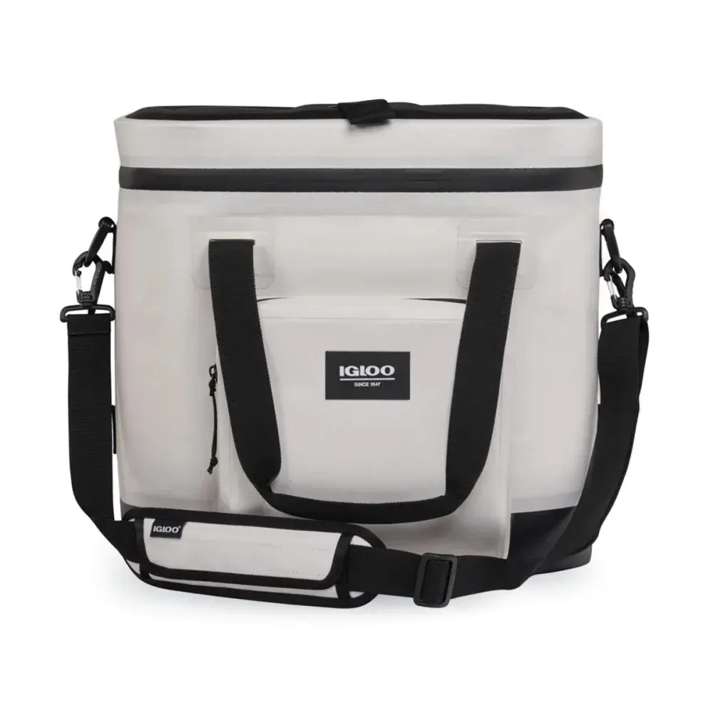 Mochila térmica trailmate branca para aprox 30 latas da Igloo — fotografia 6