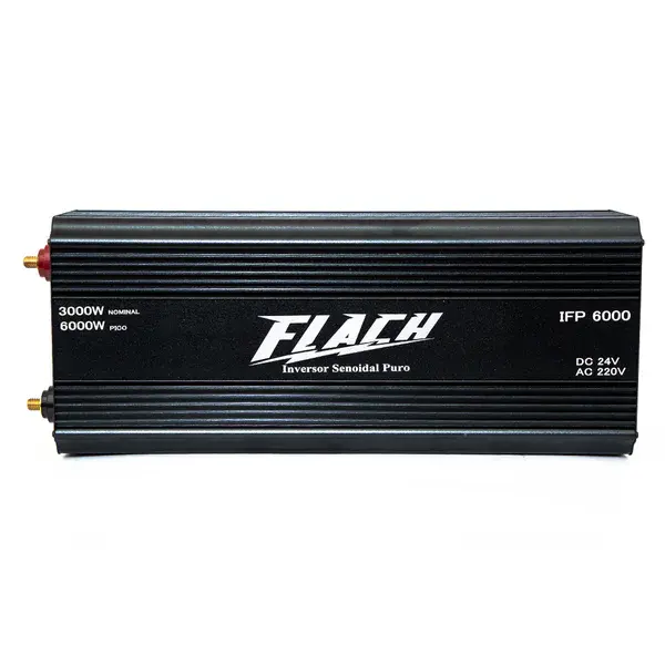 Inversor de tensão IFP6000-2 senoidal puro 24V/220V - Flach — fotografia de referência