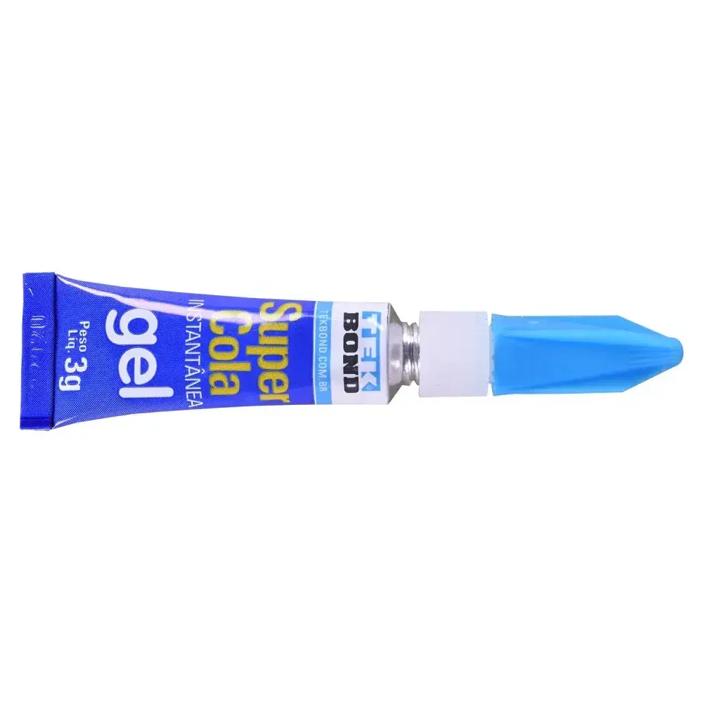 Adesivo instantâneo super cola gel 3G Tekbond — fotografia 9
