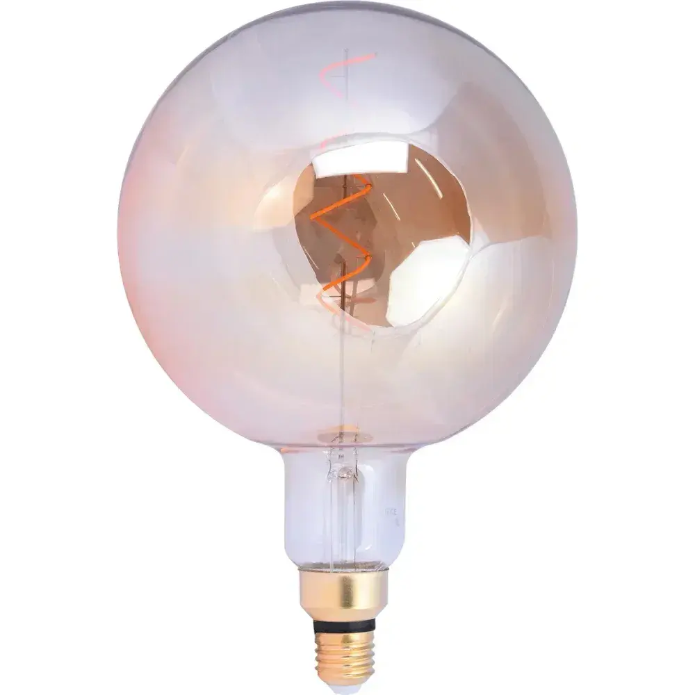 Lâmpada de led giant globo âmbar E27 4W biv Liege — fotografia 6