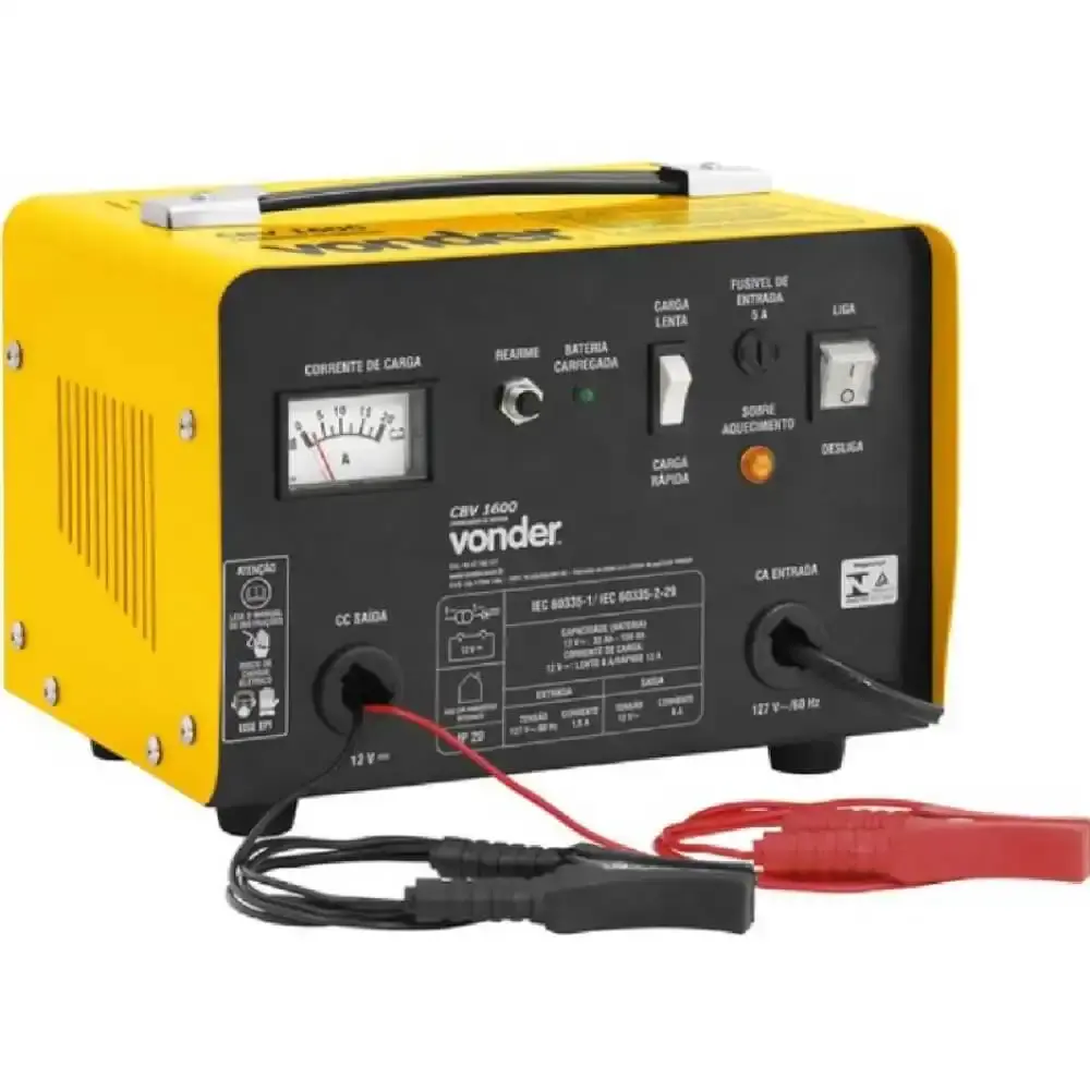 Carregador de baterias 150A CBV 1600 Vonder 220 V — fotografia 3