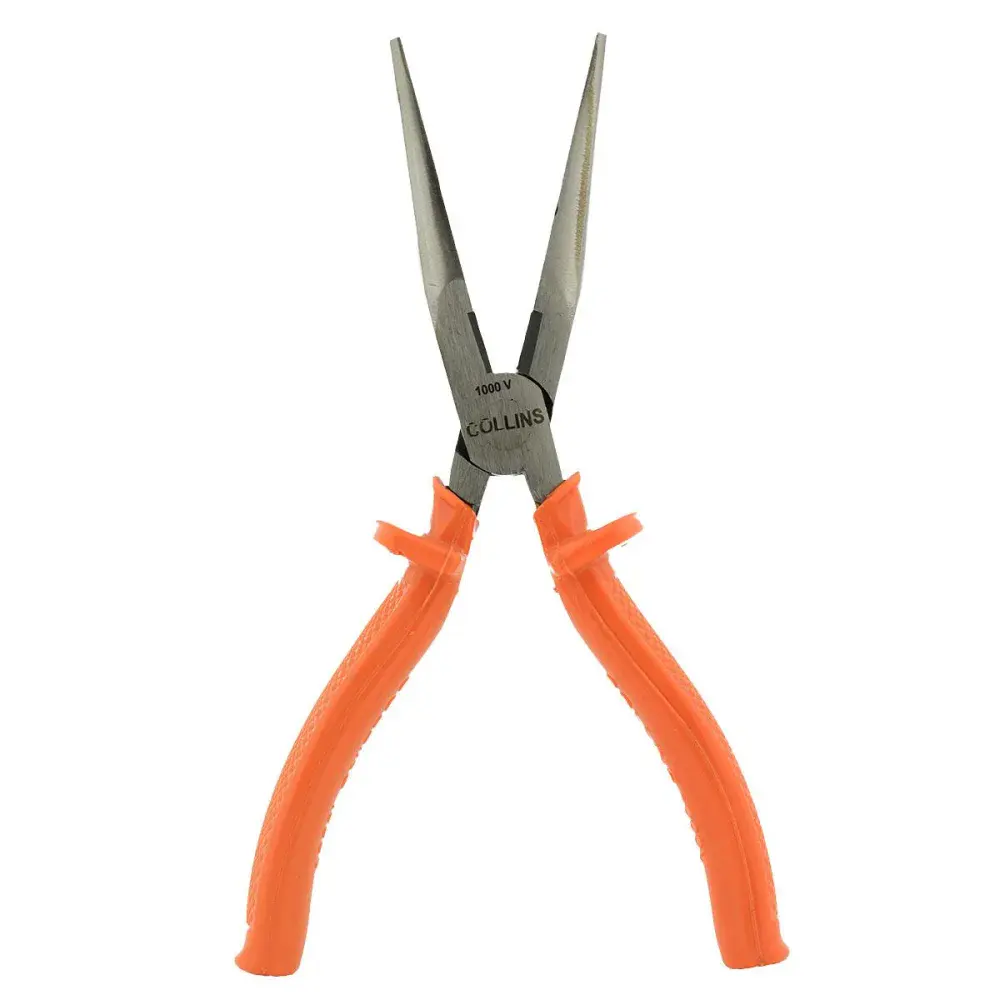 Alicate de bico meia cana longo 7.1/2” Collins — fotografia 3