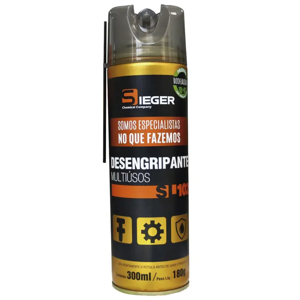 Desengripante multiuso em spray SL102 ambar 300ML Sieger — fotografia de referência