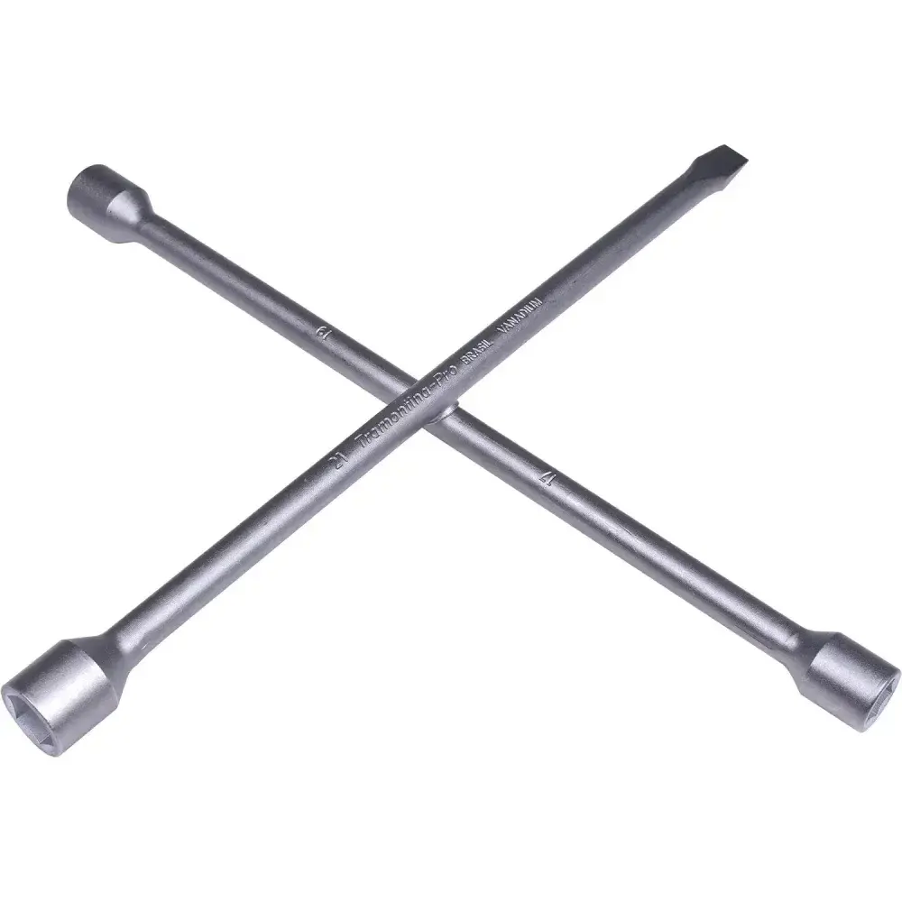Chave de roda cruz com espátula 17X19X21 mm Tramontina — fotografia 7