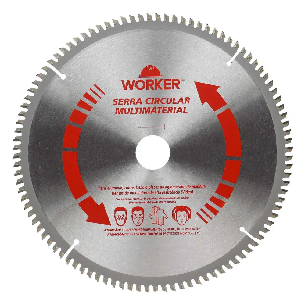 Disco de serra 7.1/4 60 dentes 20MM Worker