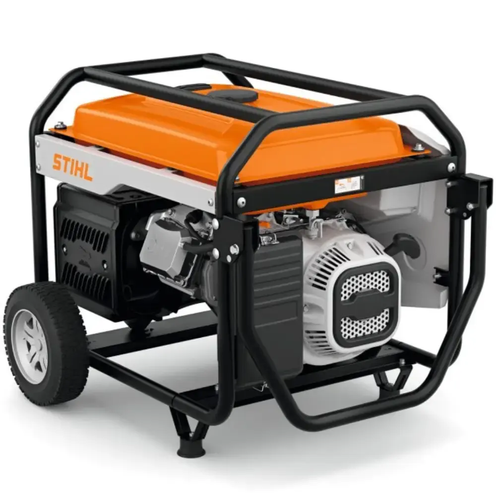 Gerador a gasolina 10 KVA 220V e 9,13 KVA 127V 4 tempos GR 80 Stihl — fotografia 2