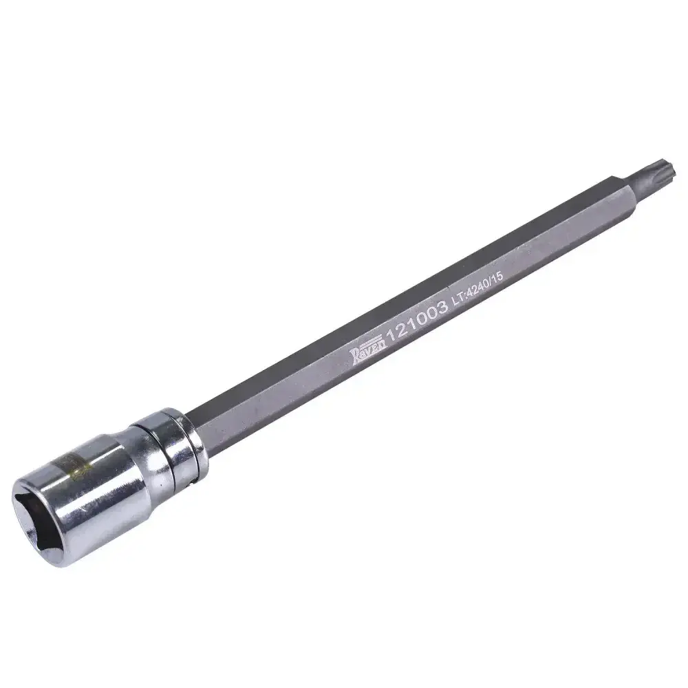 121003 Raven - chave hexalobular T40 longa para parafusos do cabeçote do motor zetec rocam — fotografia 6