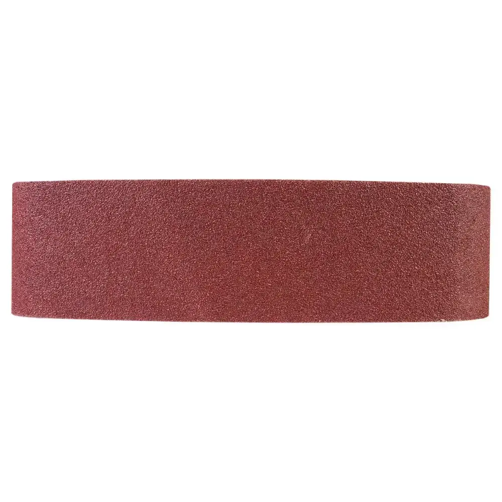 Lixa cinta 75 x 610MM grão 80 costado de lona 3 peç Worker — fotografia 3