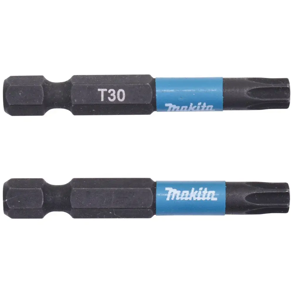 Ponta bits hexalobular T30-50MM impacto B-63806 Makita 2 pçs — fotografia de referência