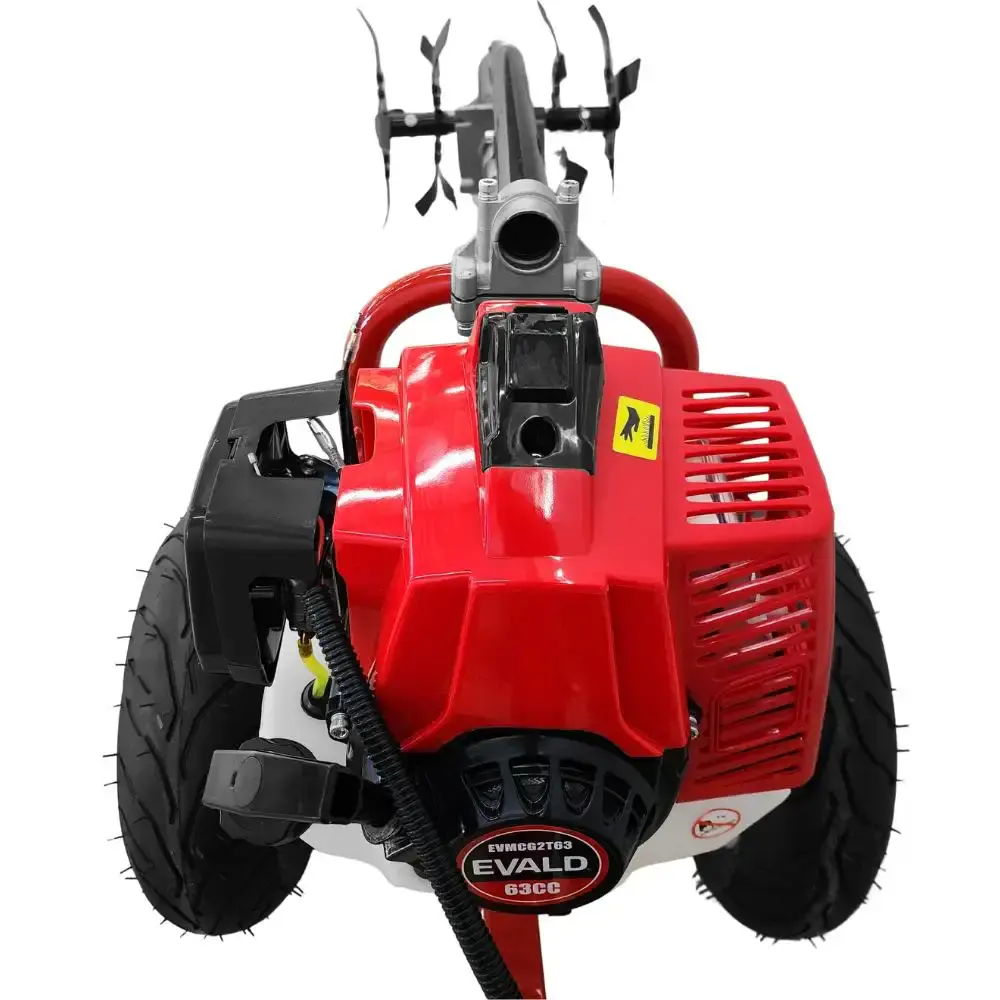 Motocultivador à gasolina 63CC Evald — fotografia 5