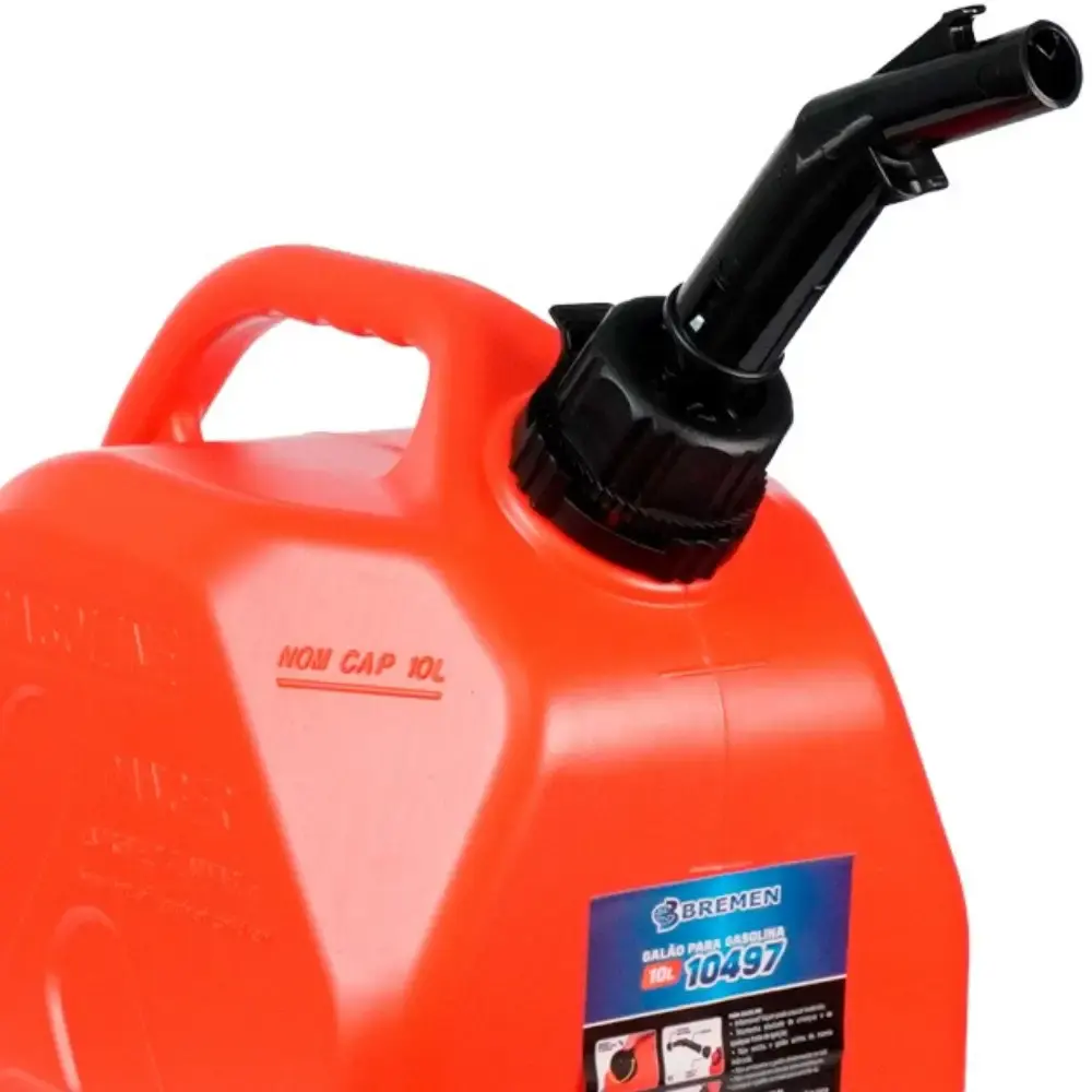 Galão para gasolina 10 litros com extensor e tampa Bremen — fotografia 5