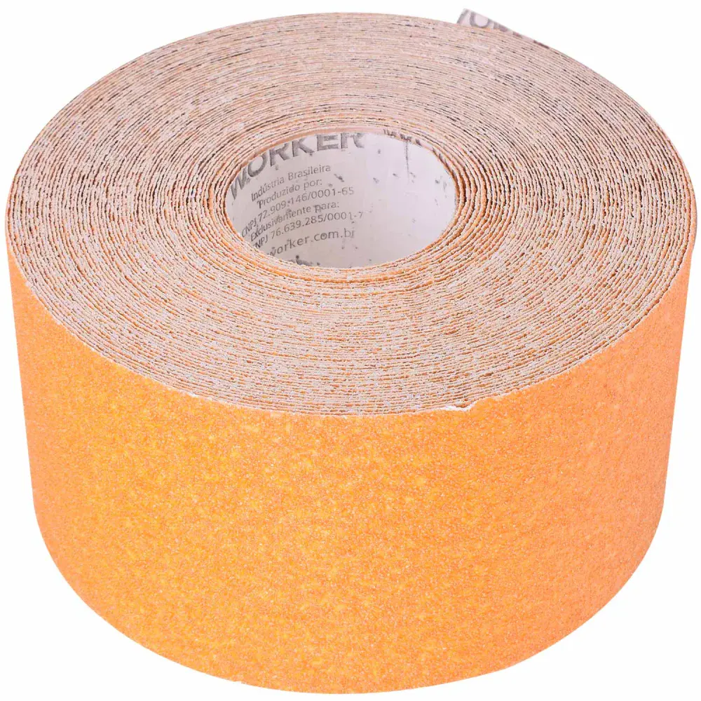 Rolo de lixa G342 120MM x 25M grão 36 Worker — fotografia 3