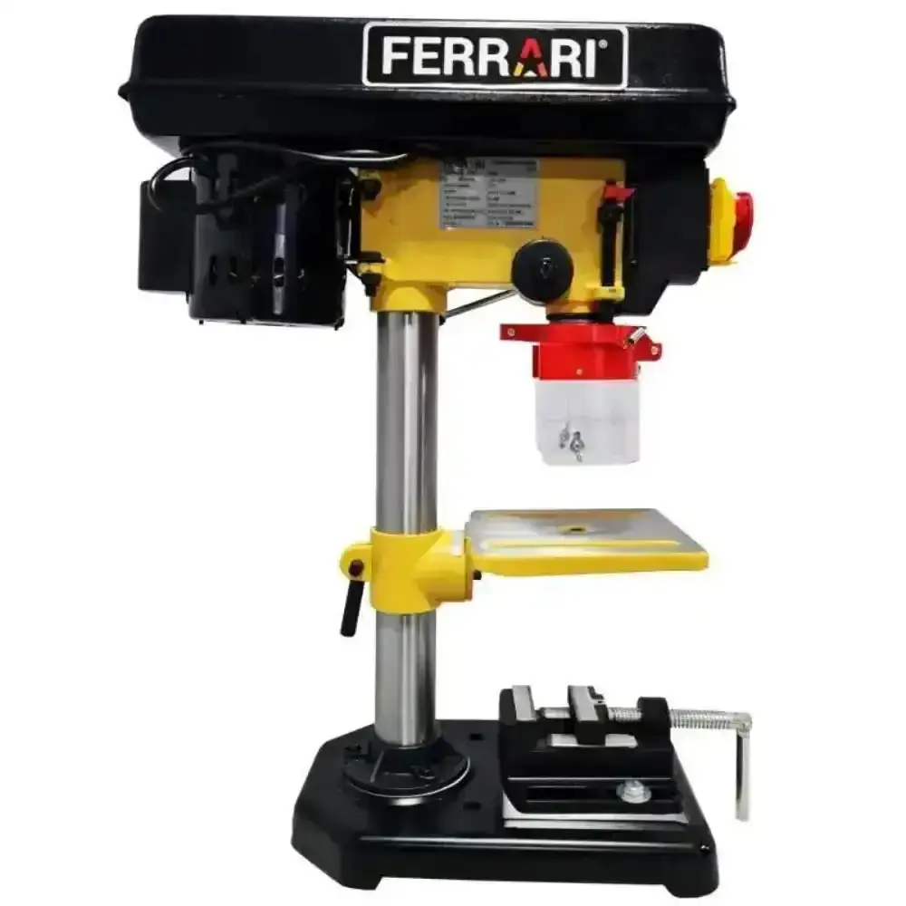Furadeira bancada mandril 1/2 POL motor 350W com morsa FG13CM Ferrari 220 V — fotografia 12