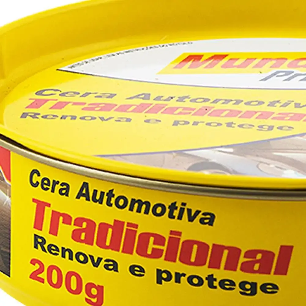 Cera automotiva para polimento 200G 6 unidades mundial prime — fotografia 3
