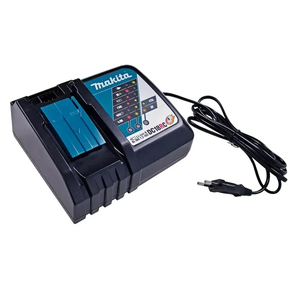 Carregador de bateria modelo DC18RC 220V da Makita — fotografia 9