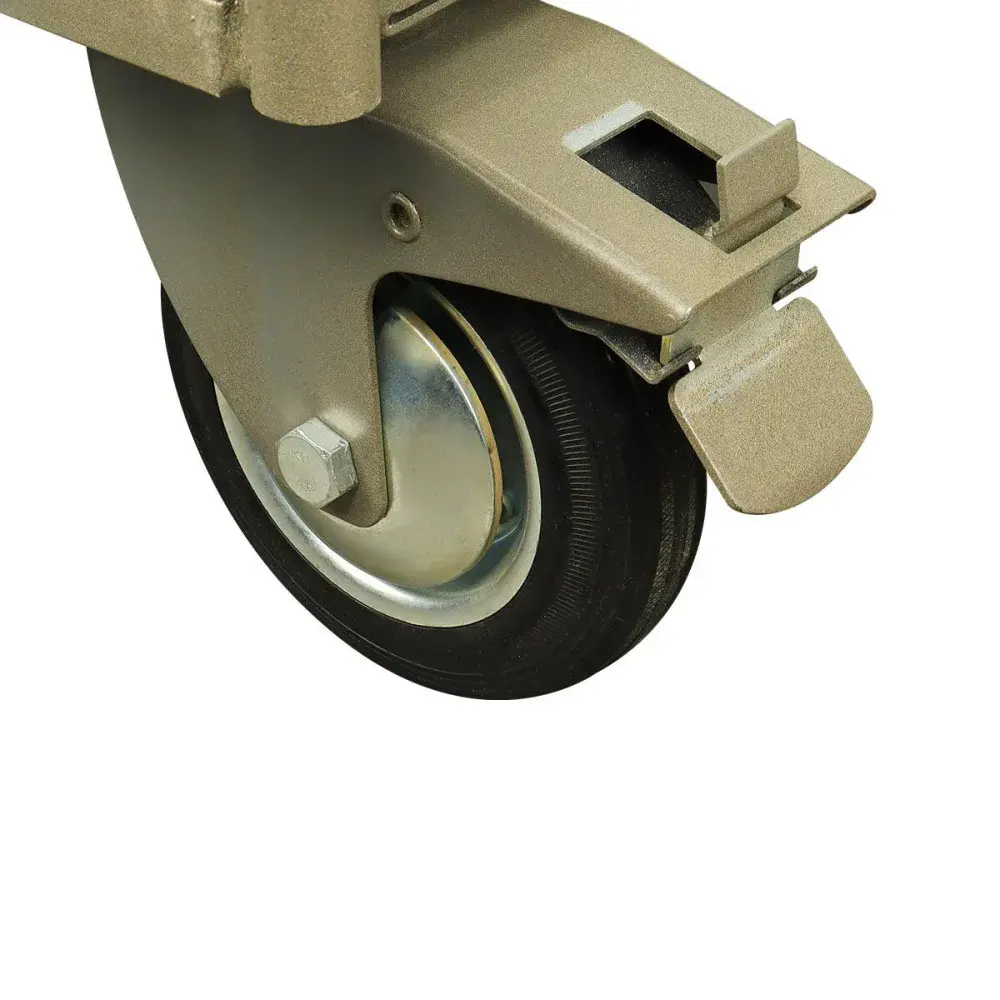 Carro plataforma aço 1200X600MM aba fixa Bumafer — fotografia 5