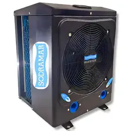 Bomba Trocador de Calor para Piscinas TIV 15 Inverter 17.000 Btus até 12.000 Litros SODRAMAR — fotografia 2