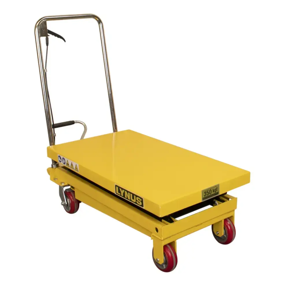 Mesa hidráulica pantográfica 350KG 2 estagios MHPL-350-2E 00000248.0 Lynus