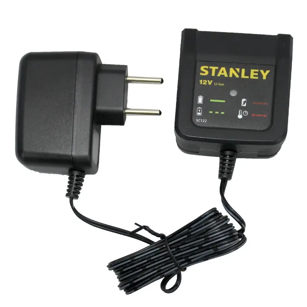 Carregador 12V 1,25A li-on bivolt SC122-BR Stanley — fotografia de referência