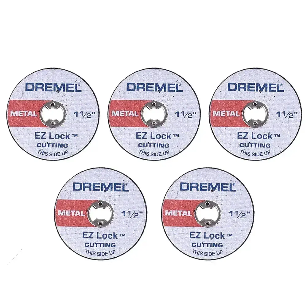 Kit disco para corte de metal 38MM ez lock Dremel - 5 peç — fotografia 8