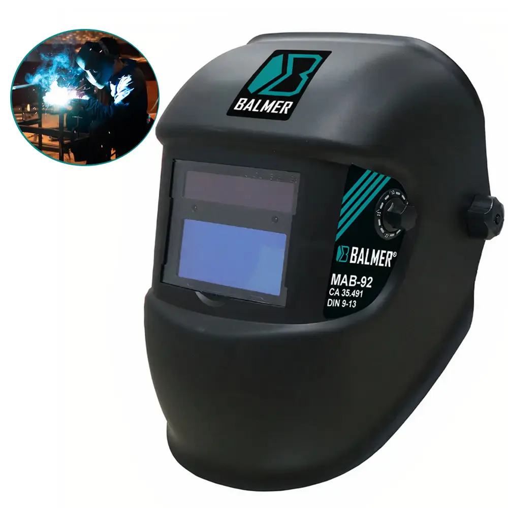 Máscara para solda profissional automática com regulagem MAB-92 30079611 Balmer