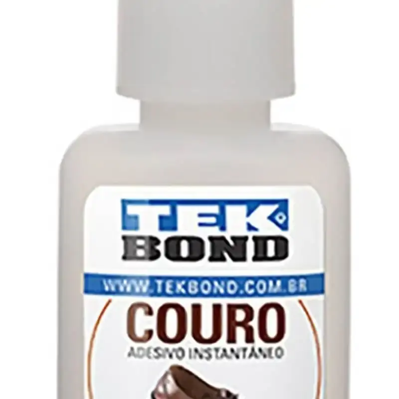 Cola adesiva instantânea tek couro 20 GR Tekbond — fotografia 2
