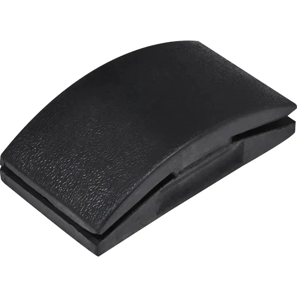 Taco lixador de borracha 125X68MM Worker — fotografia 5