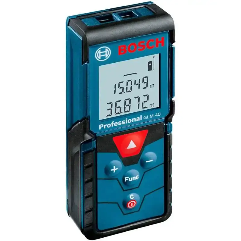 Trena à laser GLM 40 medidor de distância à laser 40 metros Bosch — fotografia 3