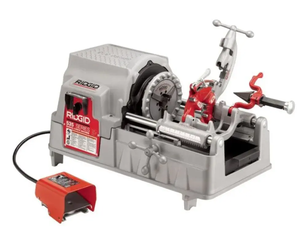Rosqueadeira elétrica 535-T 1/2-2 bspt 1,5HP 3 velocidades Ridgid — fotografia de referência