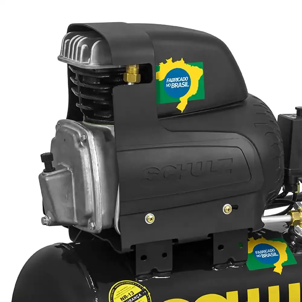 Compressor de Ar Schulz Pratiko 8,6PCM 25L 127V ou 220V CSI8,6/25 SCHULZ 220 V — fotografia 3