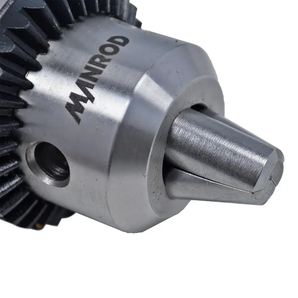 Mandril com chave pesado B16 p/ torno MR301 MR-344202 Manrod — fotografia 4